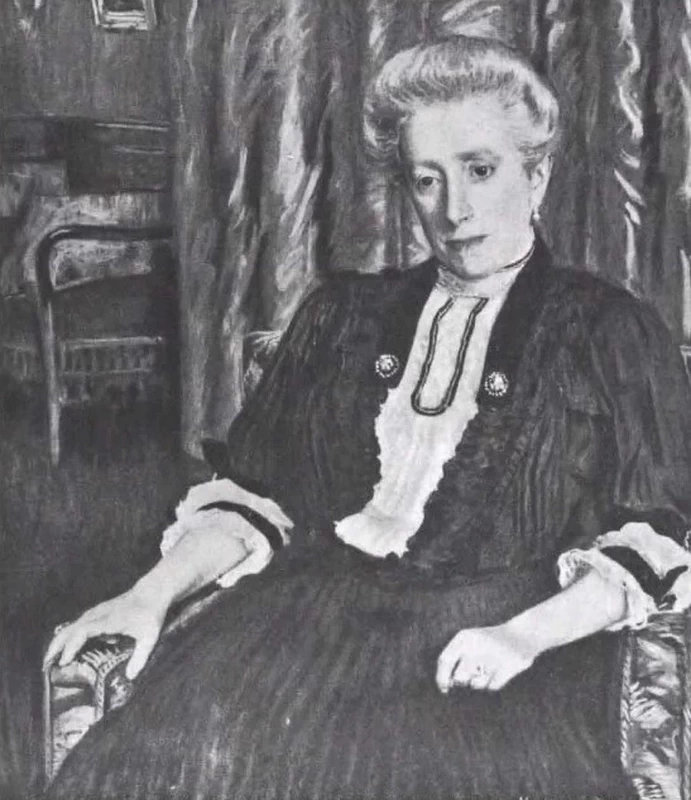Leopold von Kalckreuth - Ritratto di Johanna Arnhold, 1906